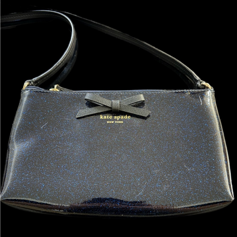 Kate Spade Mavis Street Amy Crossbody Purse Shoulder Bag in dark blue